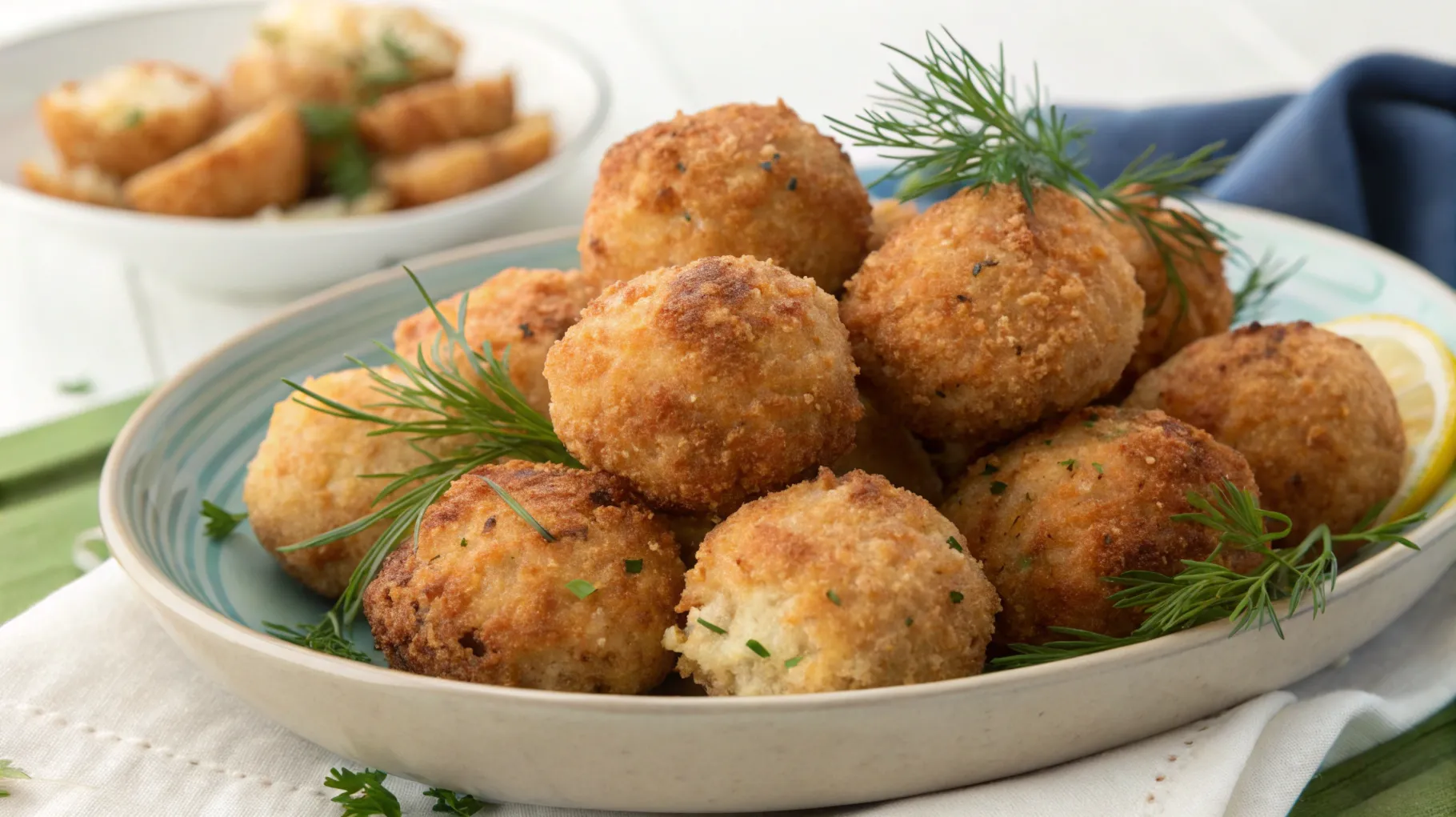 Baked Crab Balls